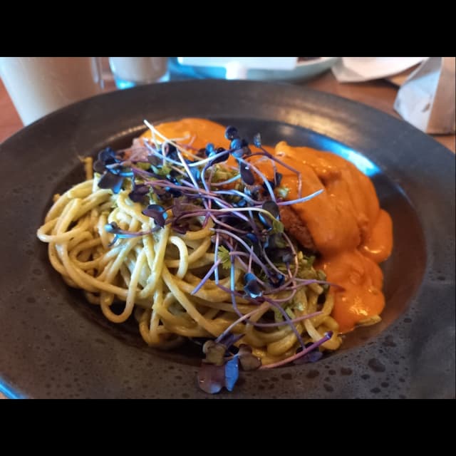 Photo of the dish “Pasta Fusión De Chiles”