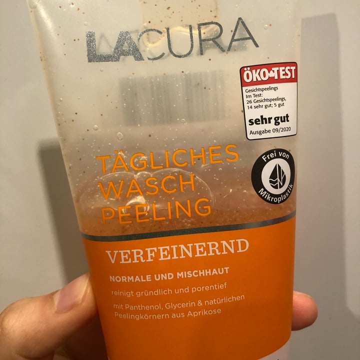 photo of Lacura Tägliches Wash Peeling shared by @luciafinotello on  03 Apr 2022 - review