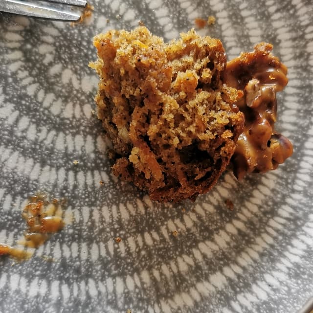 Foto del piatto “Vegan carrot cake”