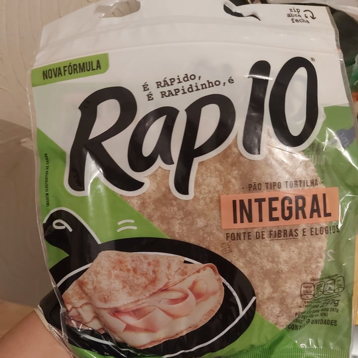 photo of Rap 10 Pão Tortilha Integral shared by @rahcouto on  30 Jun 2022 - review