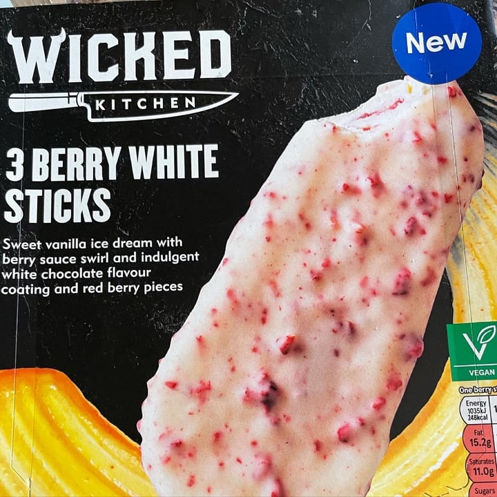 photo of Wicked Berry White Sticks shared by @veganarian-yogi on  08 May 2021 - review