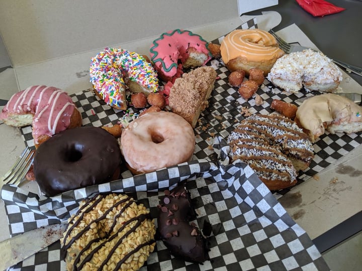 review photo of Dipped Doughnut Co A Dozen Assorted Donuts shared by @bradbeattie on 01 Dec 2019 - review