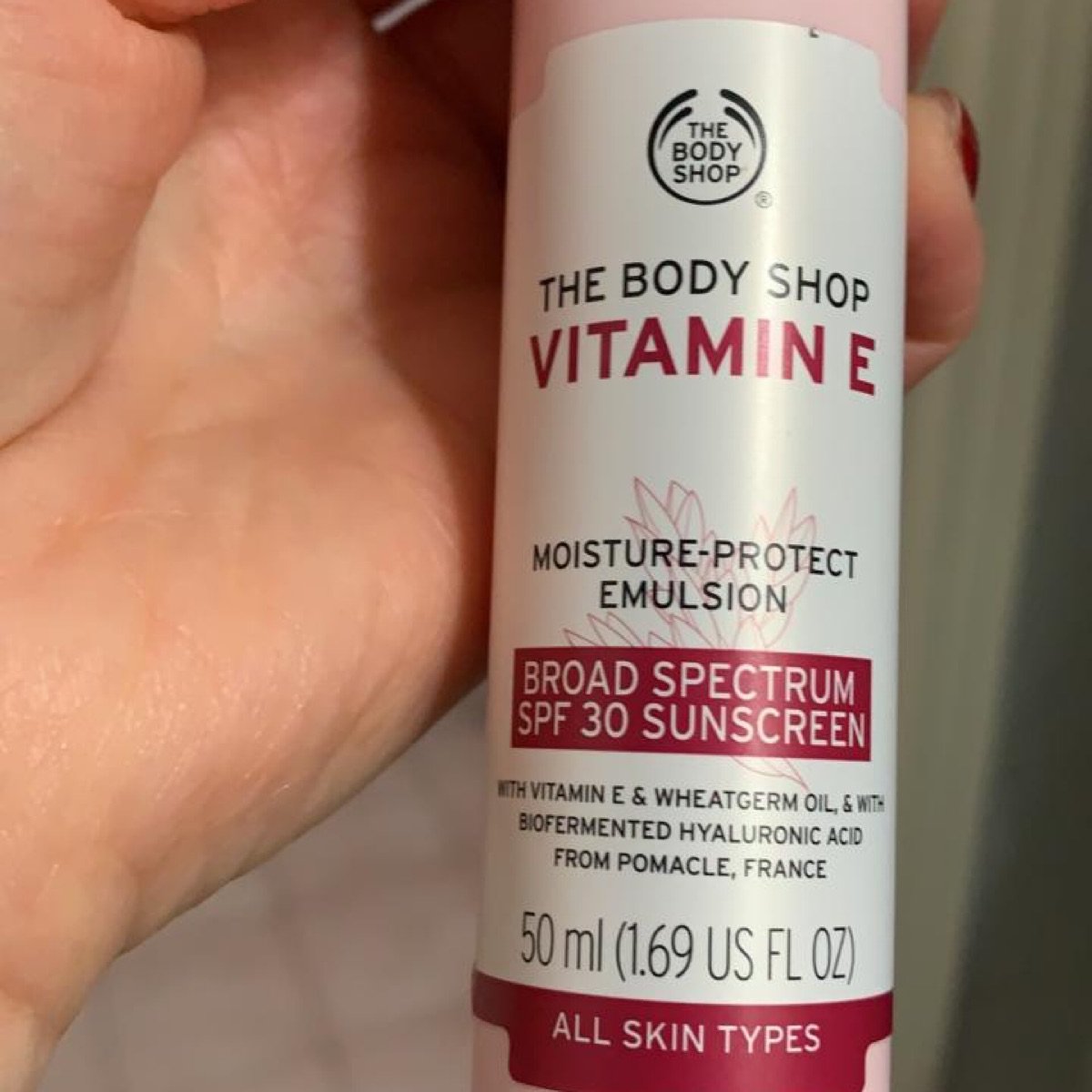 The Body Shop Vitamin E Moisture-Protect Emulsion Review | abillion