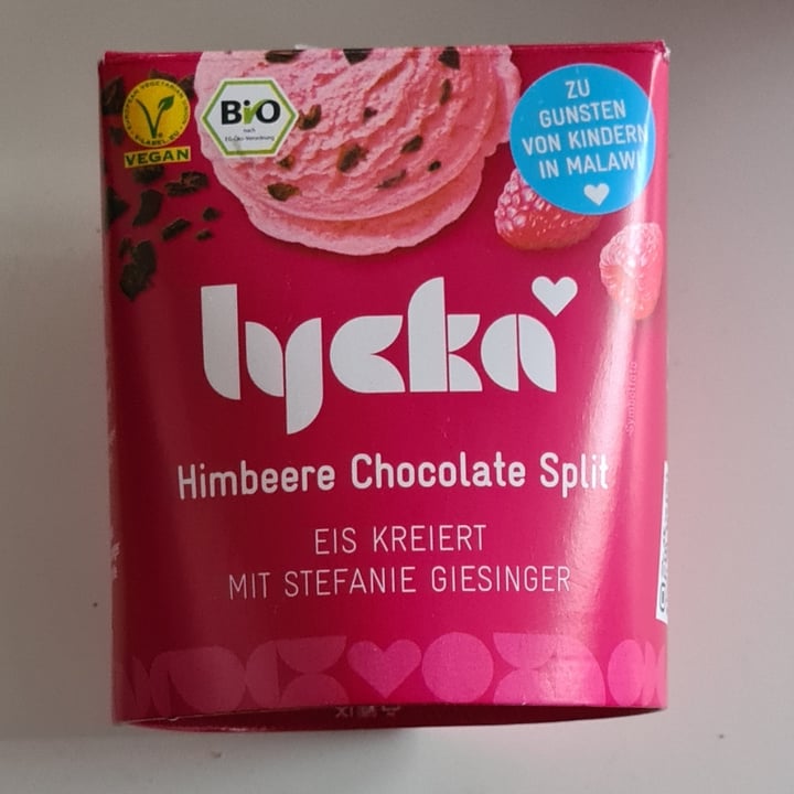 photo of Lycka Himbeere Chocolate Split shared by @koalamaedchen on  28 Mar 2022 - review