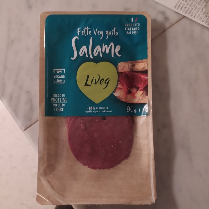 photo of Liveg Fette veg gusto salame shared by @chiaramorini on  08 Nov 2022 - review