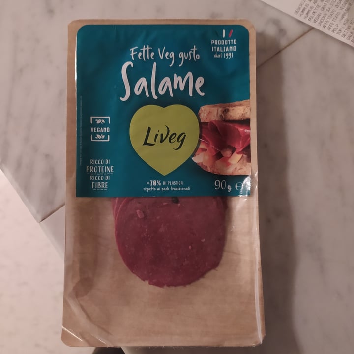 review photo of Liveg Fette veg gusto salame shared by @chiaramorini on 08 Nov 2022 - review