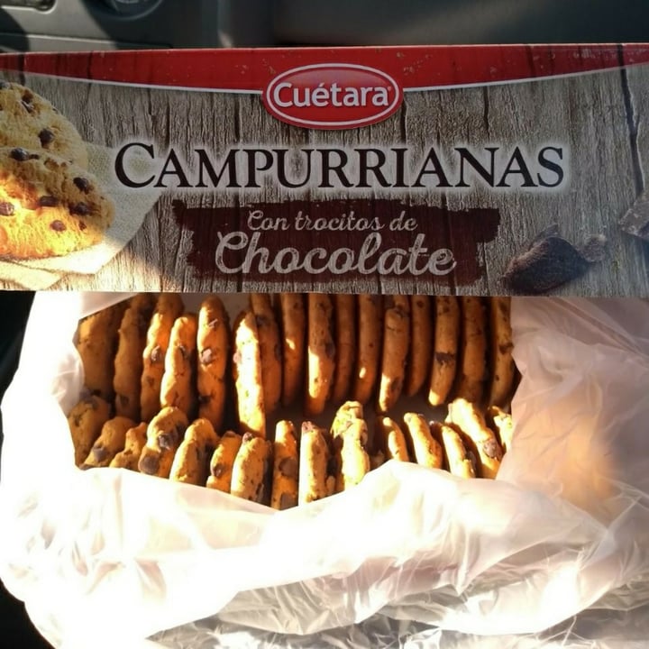 photo of Cuétara Campurrianas con trocitos de chocolate shared by @melisbee on  27 Aug 2021 - review