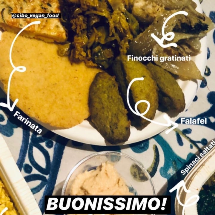 photo of CIBO' Vegan food Farinata di ceci shared by @annalauras on  04 Dec 2021 - review