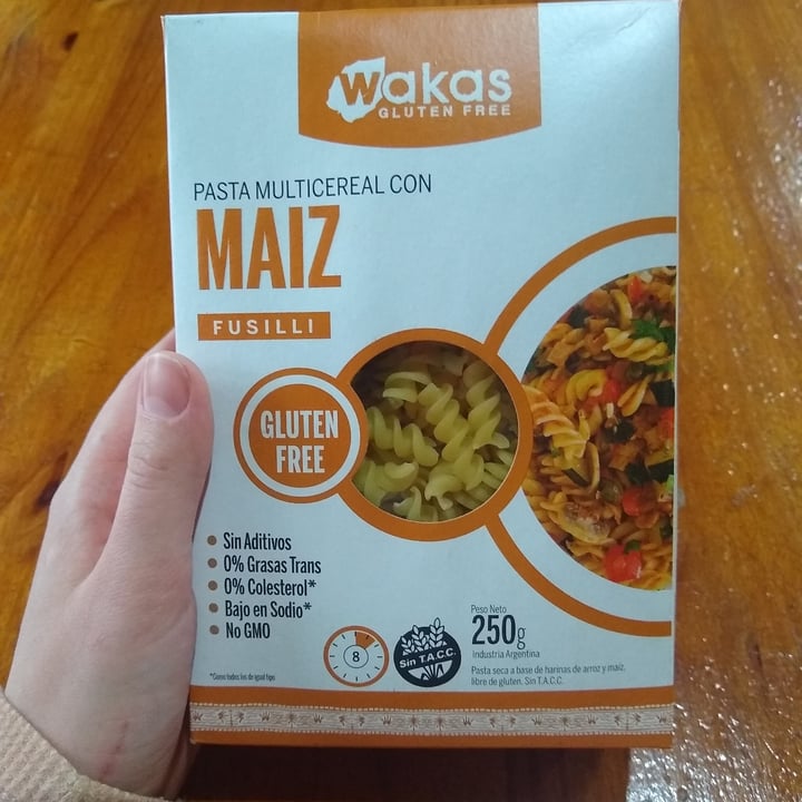 photo of Wakas Pasta Multicereal con Maíz shared by @agusdaleoso on  11 Oct 2021 - review
