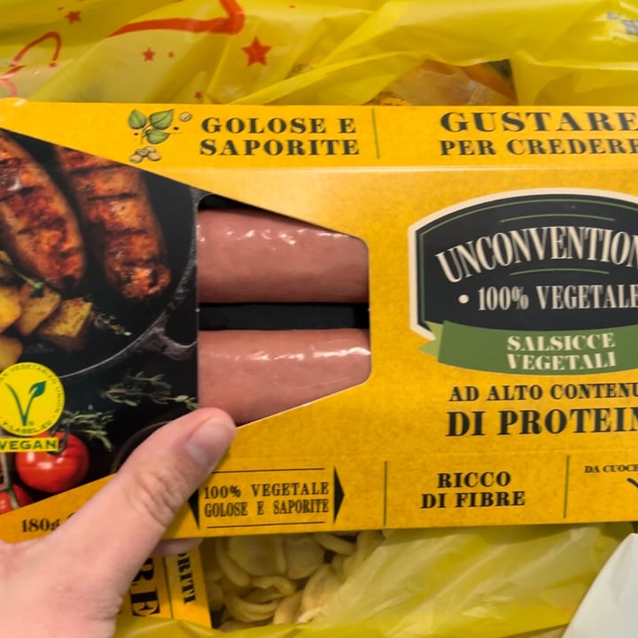 review photo of Unconventional Salsicce Vegetali shared by @lanonnavegana on 03 Dec 2022 - review