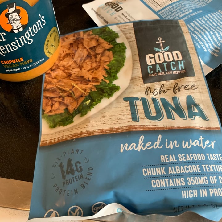 photo of Good Catch Fish-free Tuna Naked in Water shared by @keeponveganon on  24 Oct 2020 - review