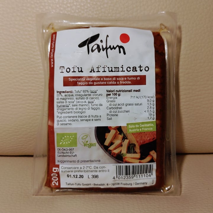photo of Taifun Tofu Affumicato shared by @giusvisions on  26 Oct 2020 - review