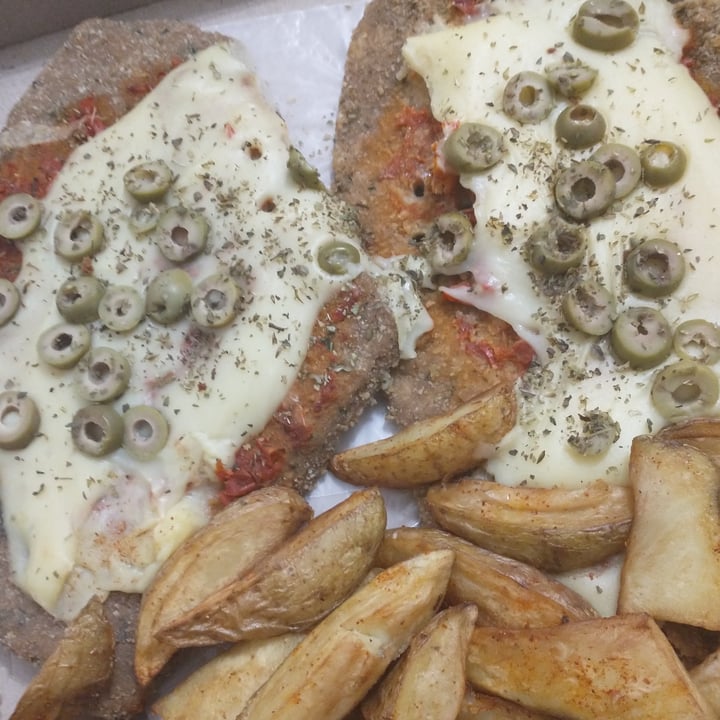 review photo of Hevalê Cocina Vegana y Vegetariana (Ahora Sattva es Hevalê) Pizzanesa shared by @cami36 on 31 May 2021 - review