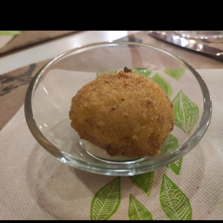 photo of Singola ristorante naturale Antipasto arancino shared by @thiago12 on  04 Apr 2022 - review