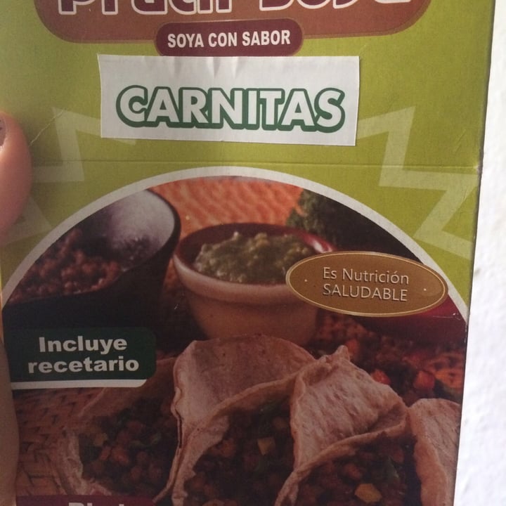 photo of Anita's Soya Con Sabor Carnitas shared by @veganely on  06 Mar 2020 - review
