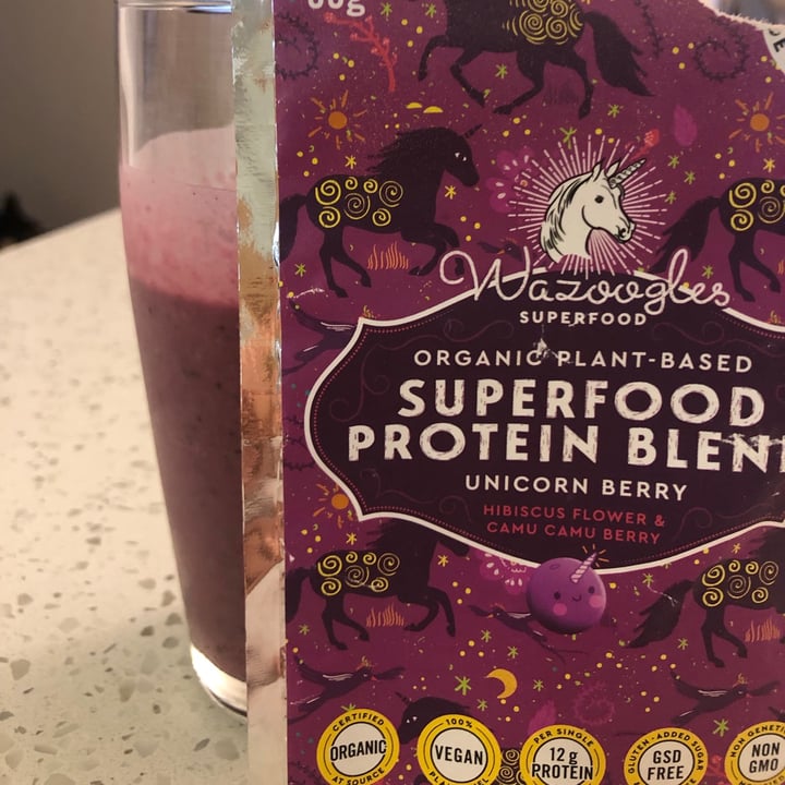 review photo of Wazoogles Superfood Superfood Protein Shake Unicorn Berry shared by @tenderstem on 06 Sep 2021 - review