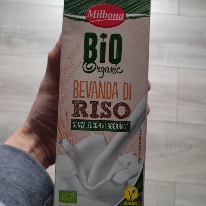 photo of Milbona Bio Organic Rice Drink shared by @nellifranci on  21 Mar 2022 - review