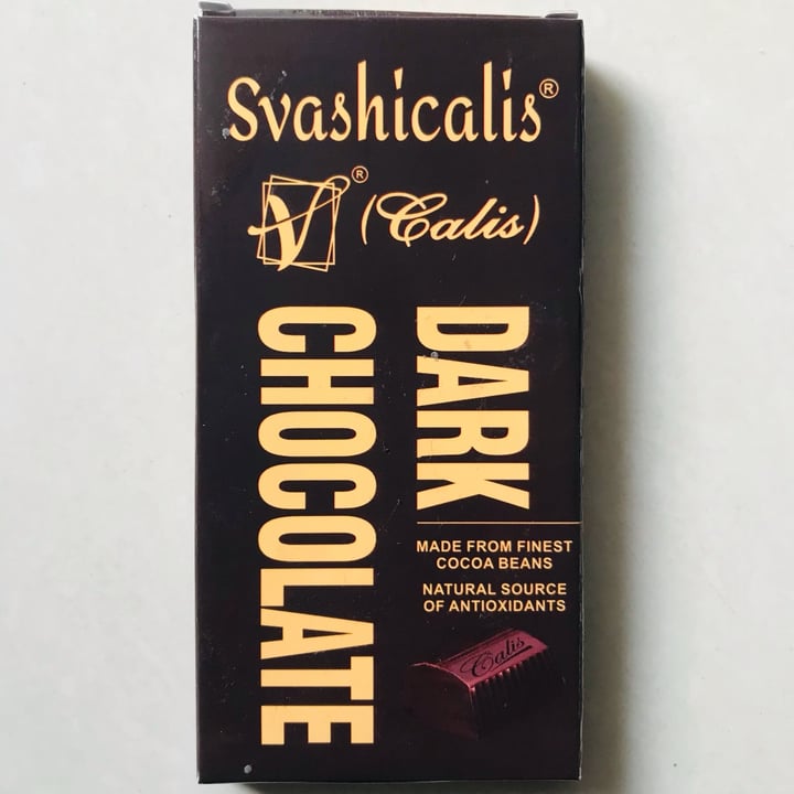 photo of Svashicalis Dark Chocolate shared by @veganniran on  06 Mar 2022 - review