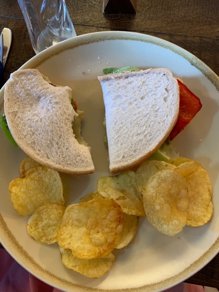review photo of The Inn at Grasmere Hummus And Red Pepper Bloomer shared by @faunking on 13 Mar 2020 - review