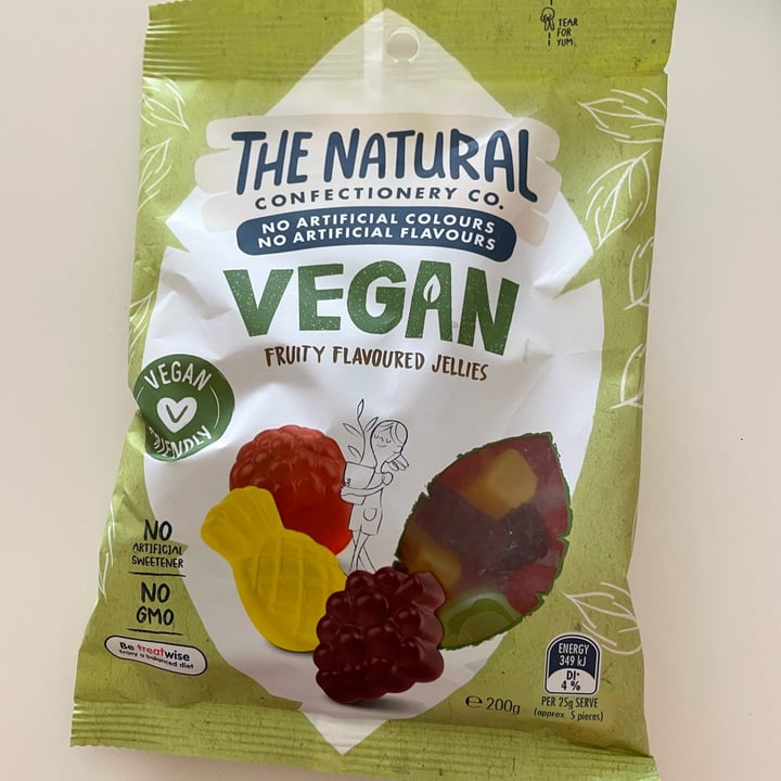 photo of The Natural Confectionery Co. Vegan Fruit Flavoured Jellies shared by @veganindubai on  13 Nov 2021 - review