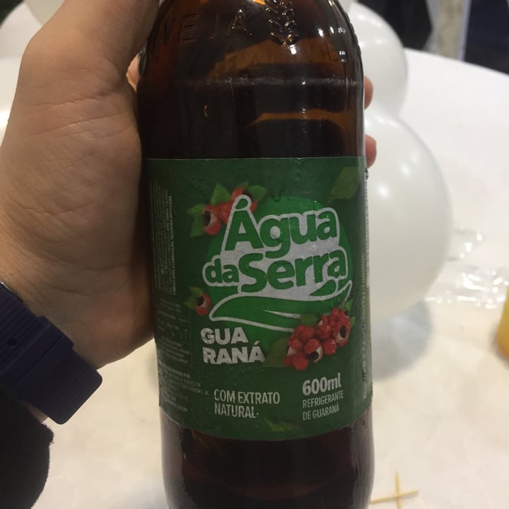 photo of água da serra refrigerante de guaraná shared by @dioleitis on  19 Jun 2022 - review