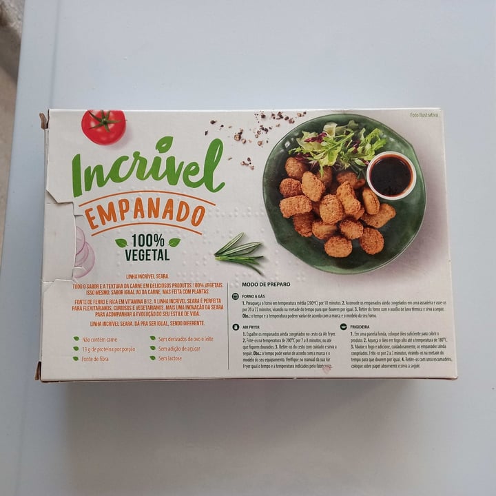 photo of Incrível - Seara Empanado de Frango shared by @marcialucks on  26 Dec 2021 - review