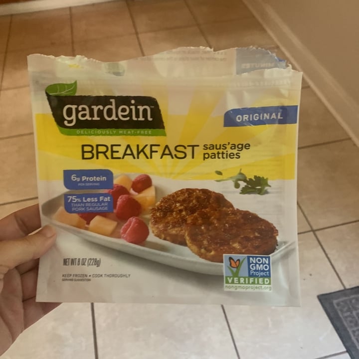 photo of Gardein Breakfast Saus’age Patties Original shared by @christajosie86 on  15 Jun 2020 - review