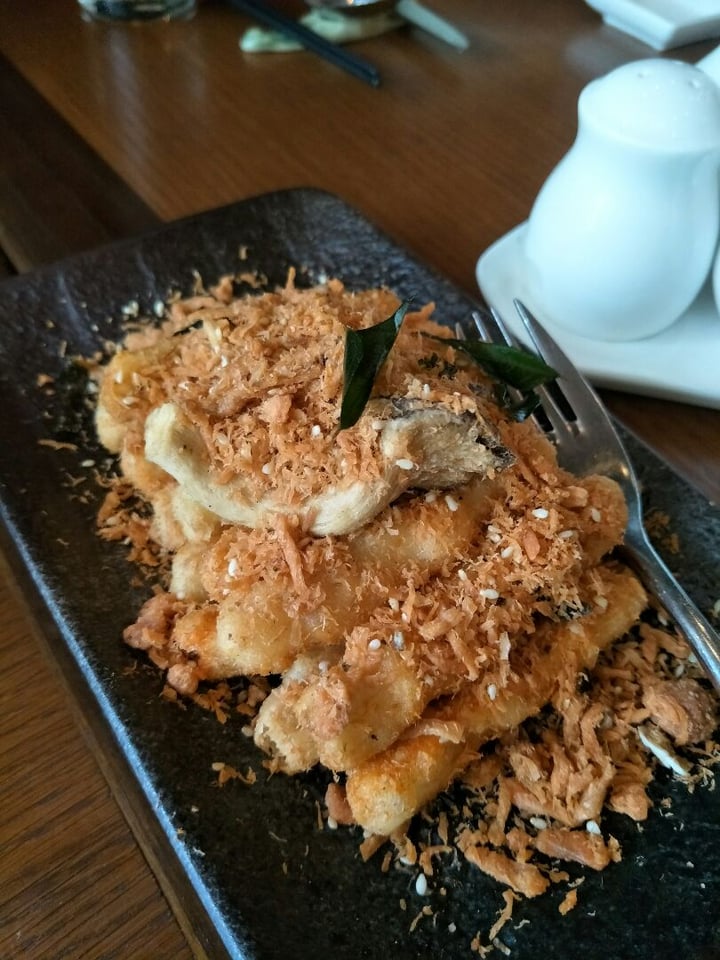 photo of EMPRESS Crispy Eggplant with Mushroom Soy Floss shared by @lou on  23 Dec 2019 - review
