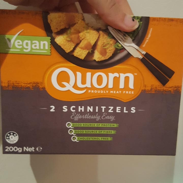 review photo of Quorn 2 Schnitzels shared by @hannahcoops on 04 Mar 2021 - review