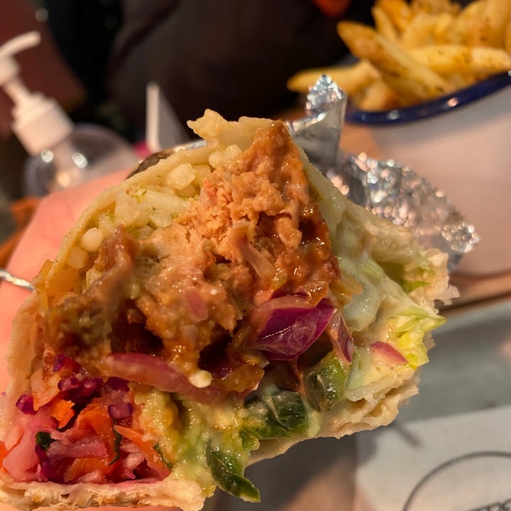 review photo of Club Mexicana BBQ Jackfruit Burrito shared by @elenimacbean on 27 Apr 2021 - review