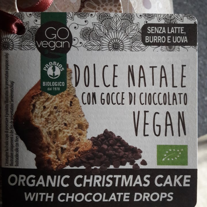photo of GO vegan! Dolce Natale con gocce di cioccolato vegan shared by @giuliacarosio on  16 Nov 2021 - review