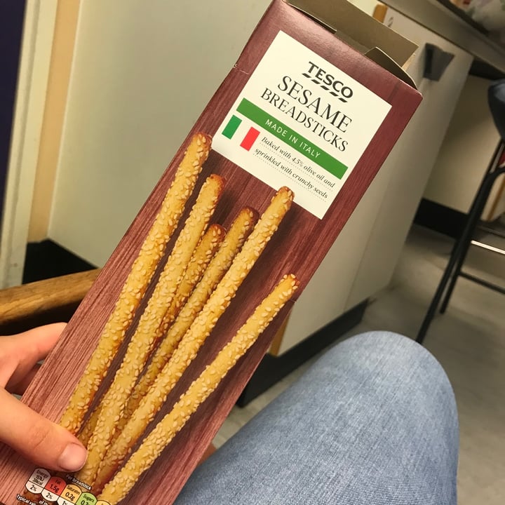 photo of Tesco Sesame breadsticks shared by @todd on  10 Oct 2019 - review