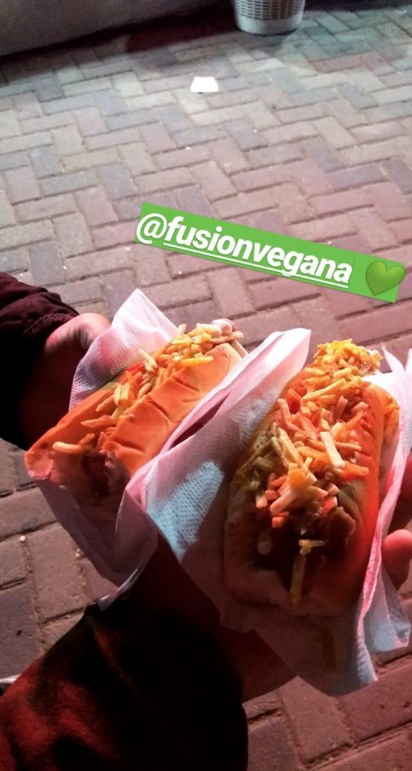 photo of Fusión vegana Salchichas Veganas tipo Viena shared by @agustinalemon on  25 Dec 2019 - review