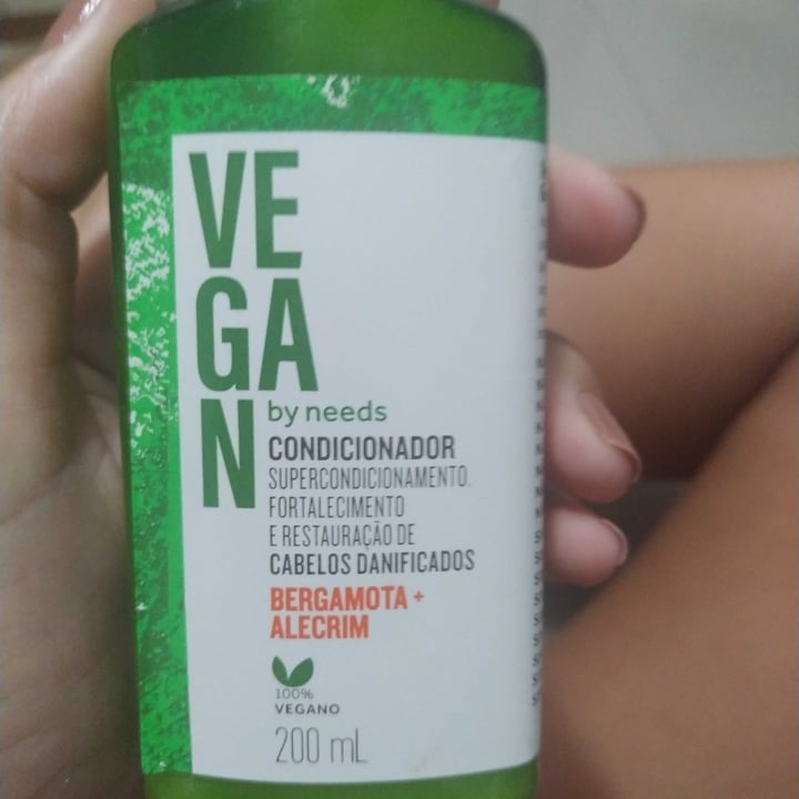 review photo of Vegan by Needs Condicionador vegan By Needs shared by @lemesfabi on 30 Jan 2022 - review