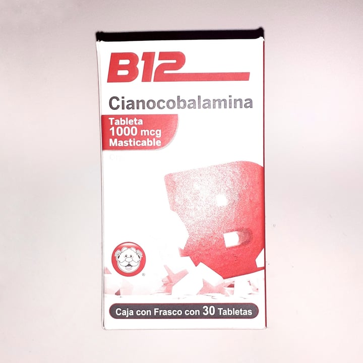 photo of Farmacias de similares (Various Brands) Vitamina b12/ B12 simi shared by @karlateher on  28 Jul 2021 - review