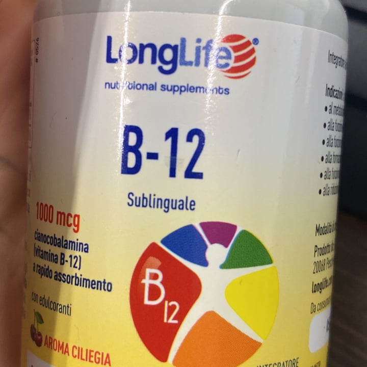 photo of Longlife B-12 1000 mcg shared by @giulscarter on  25 Feb 2022 - review
