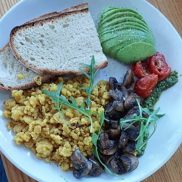 Photo of the dish “Vegan Scrambled Eggs”