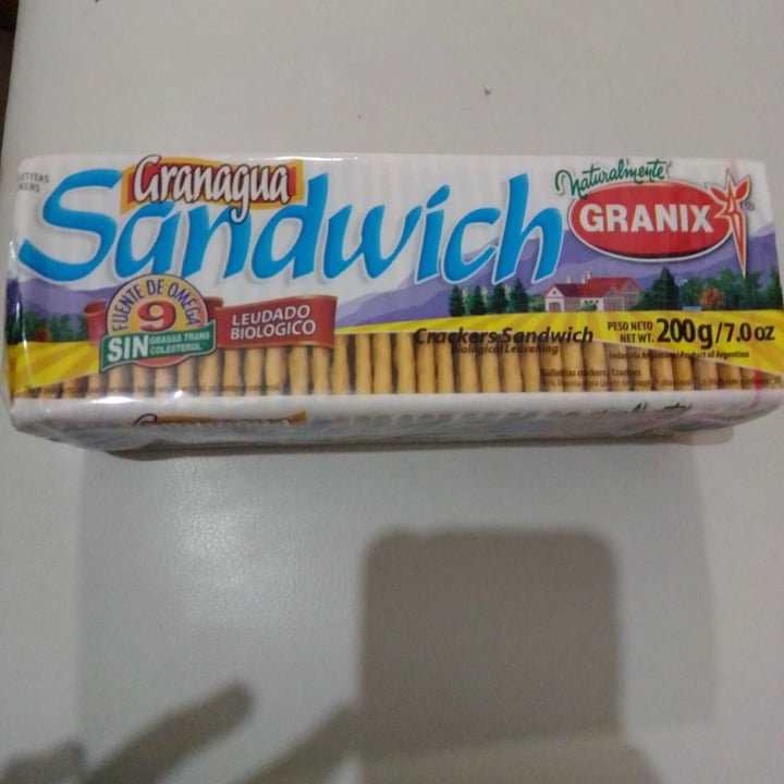 photo of Granix Granagua Crackers Sandwich shared by @luibalmaceda7 on  30 Sep 2019 - review