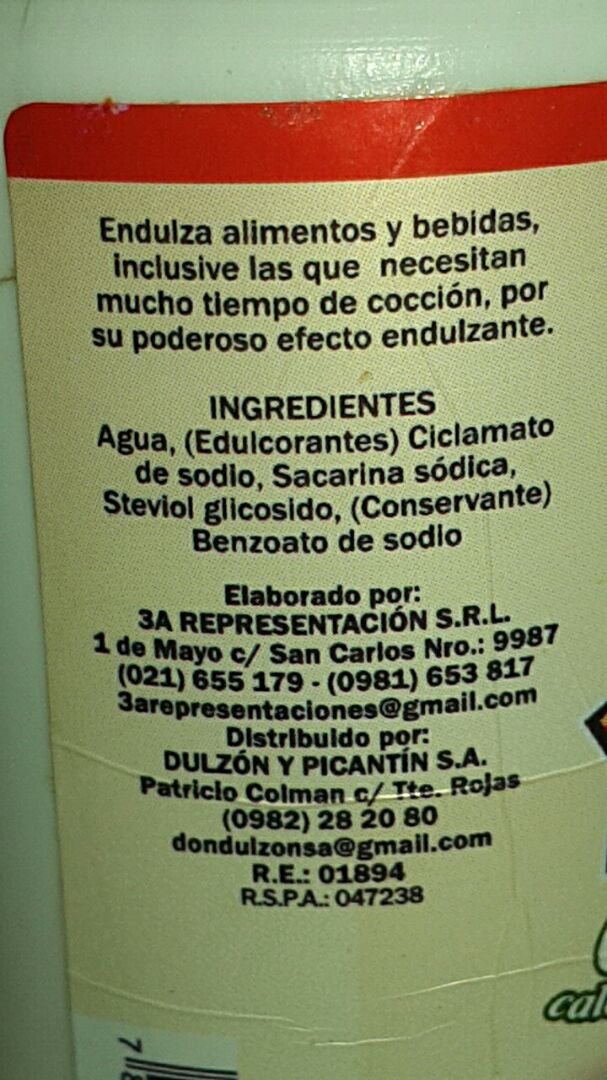 review photo of Don Dulzón y Picantín Edulcorante shared by @arianeh on 22 Feb 2020 - review