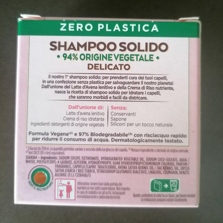 photo of Garnier Ultra dolce shampoo solido delicato-delicatezza d'avena shared by @lacla2022 on  13 Mar 2022 - review