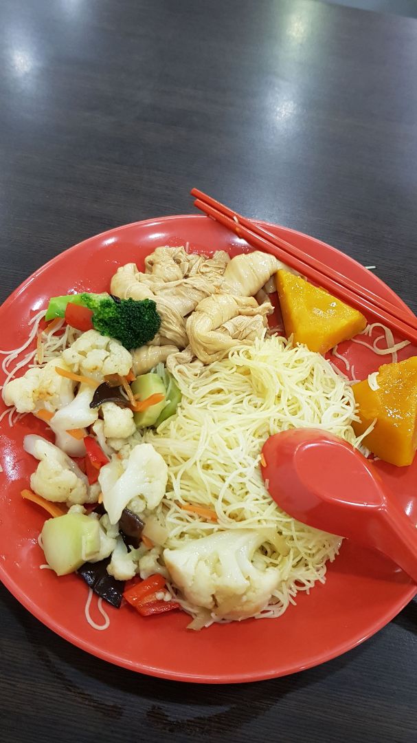 photo of San De Vegetarian@Yew Tee Economic bee hoon (rice noodles) shared by @nuttybroccoli on  17 Jan 2019 - review