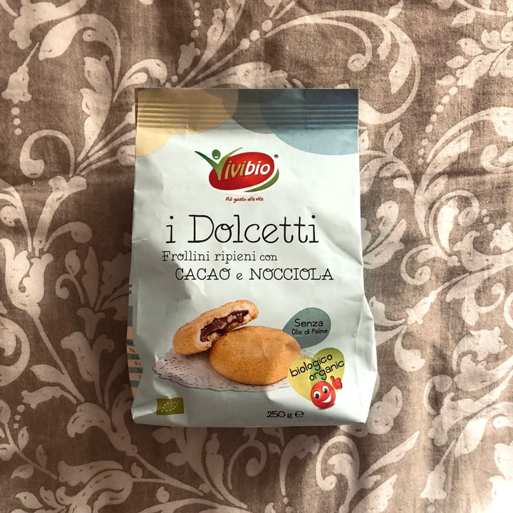 photo of Vivibio I dolcetti frollini ripieni con cacao e nocciola shared by @elenhikari on  13 Feb 2022 - review
