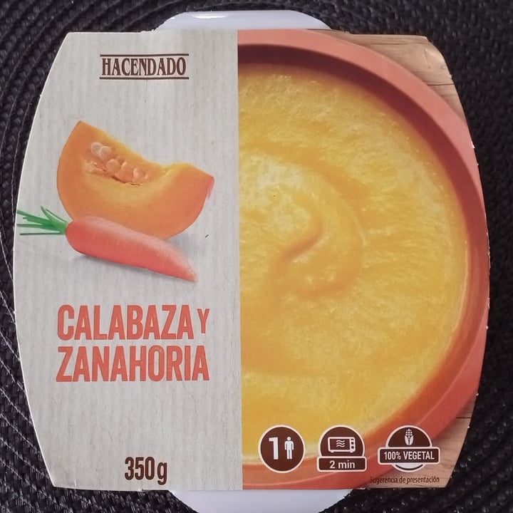 photo of Hacendado Crema Calabaza y zanahoria shared by @titoherbito on  27 Mar 2021 - review