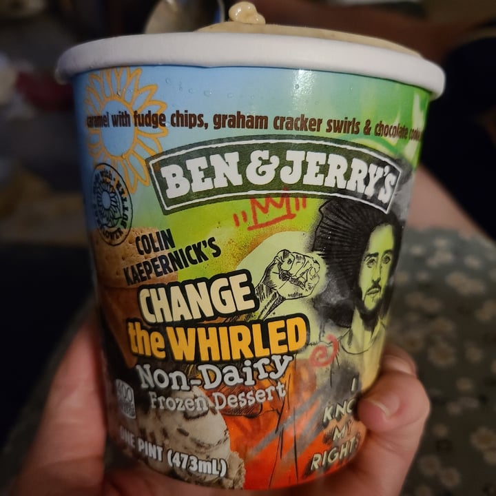 photo of Ben & Jerry's Change The Whirled Non-Dairy Frozen Dessert shared by @summerwindotis on  27 Jun 2021 - review