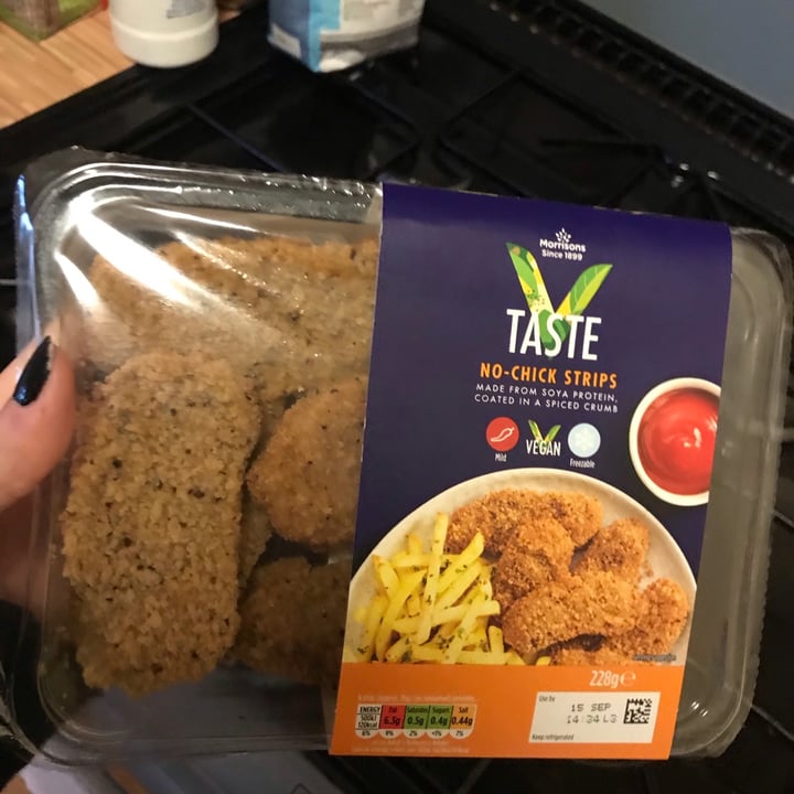 photo of Morrisons No Chick Strips shared by @mollyjane on  03 Nov 2020 - review