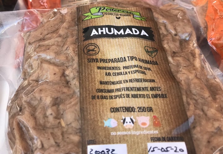 photo of Poderosa Productos Veganos Ahumada shared by @calci-fer on  15 Mar 2020 - review