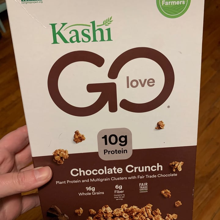 photo of Kashi Chocolate Crunch Cereal shared by @keeponveganon on  18 Feb 2021 - review