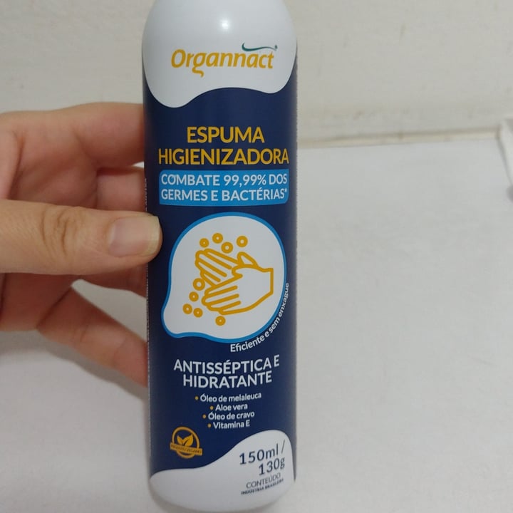 review photo of Organnact Espuma higienizadora shared by @rosangelabrasil on 08 Apr 2022 - review