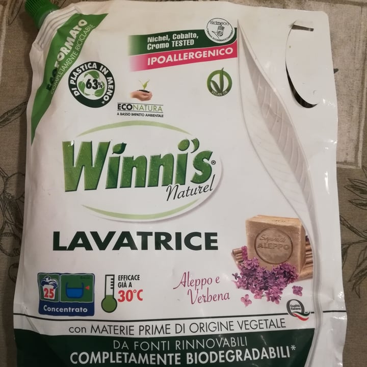 photo of Winni's Naturel Detersivo liquido per  lavatrice shared by @marcimarci on  27 Apr 2021 - review