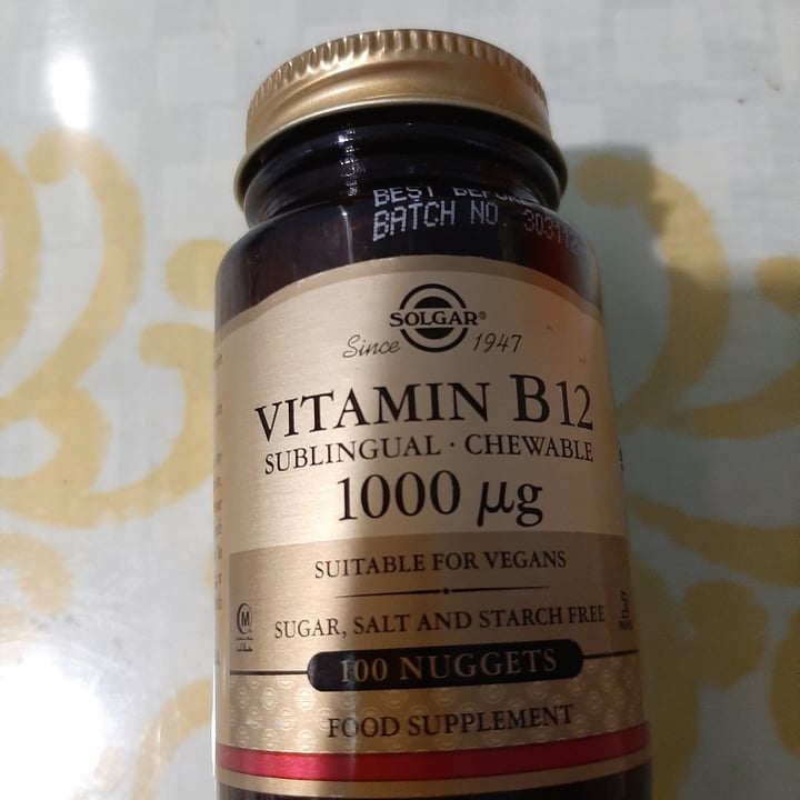 photo of Solgar B12 Sublingual shared by @natalibeli on  08 Aug 2021 - review